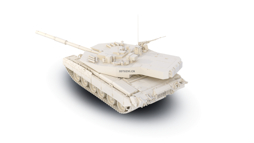 苏联俄罗斯T80UD主战坦克-3D图纸网