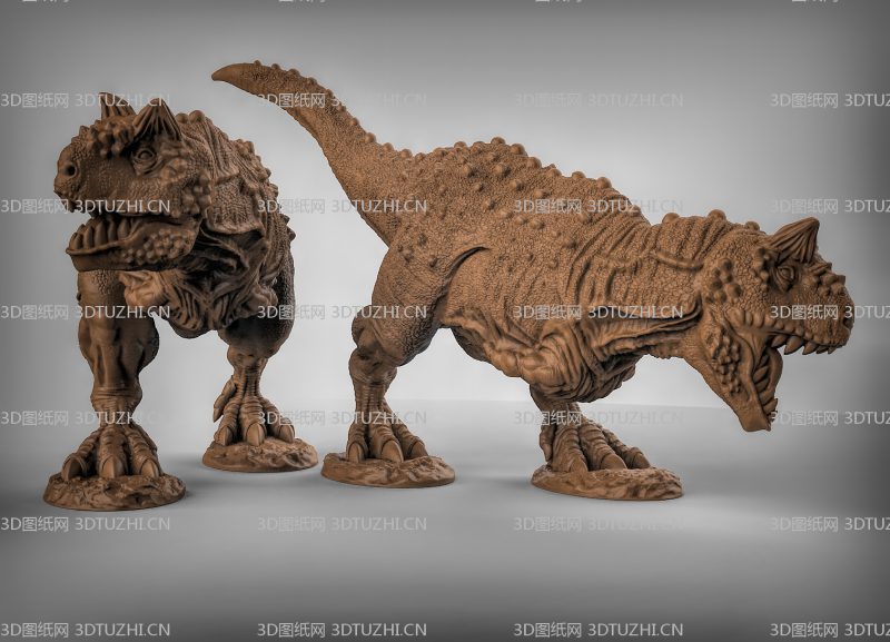 食肉牛龙图纸-3D图纸网