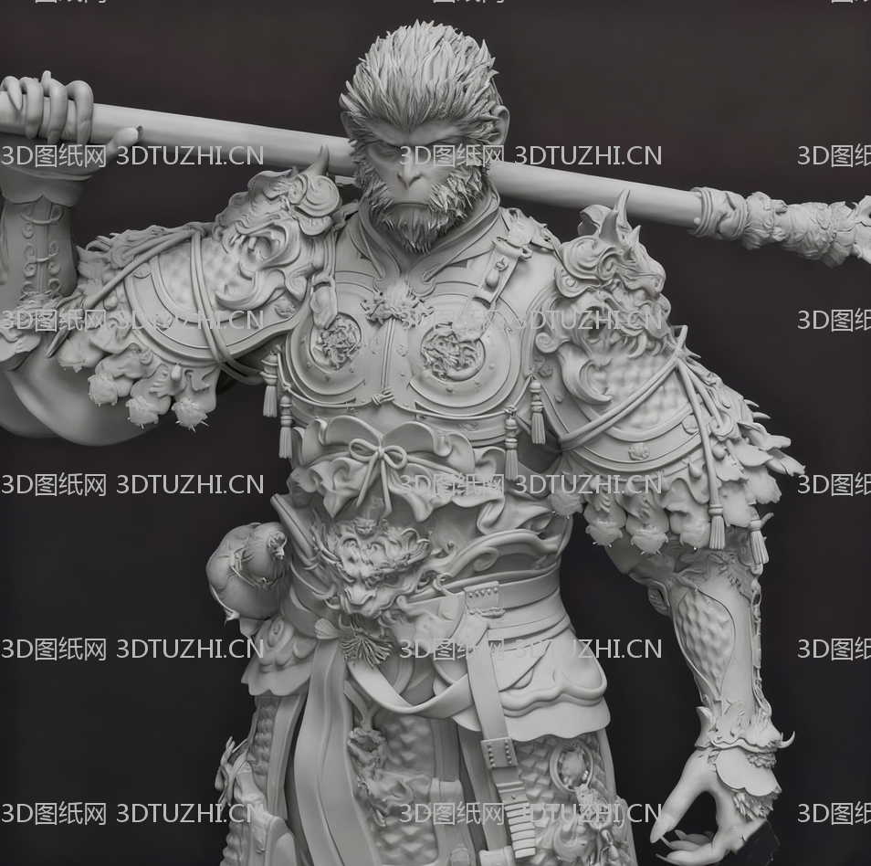 黑神话悟空高精度版-3D图纸网