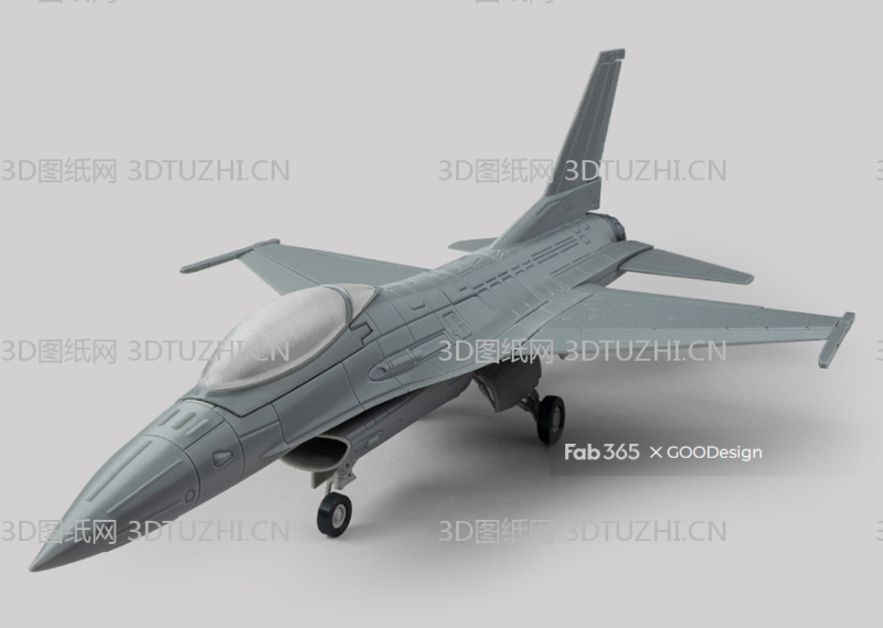 F16_战隼打印图纸-3D图纸网