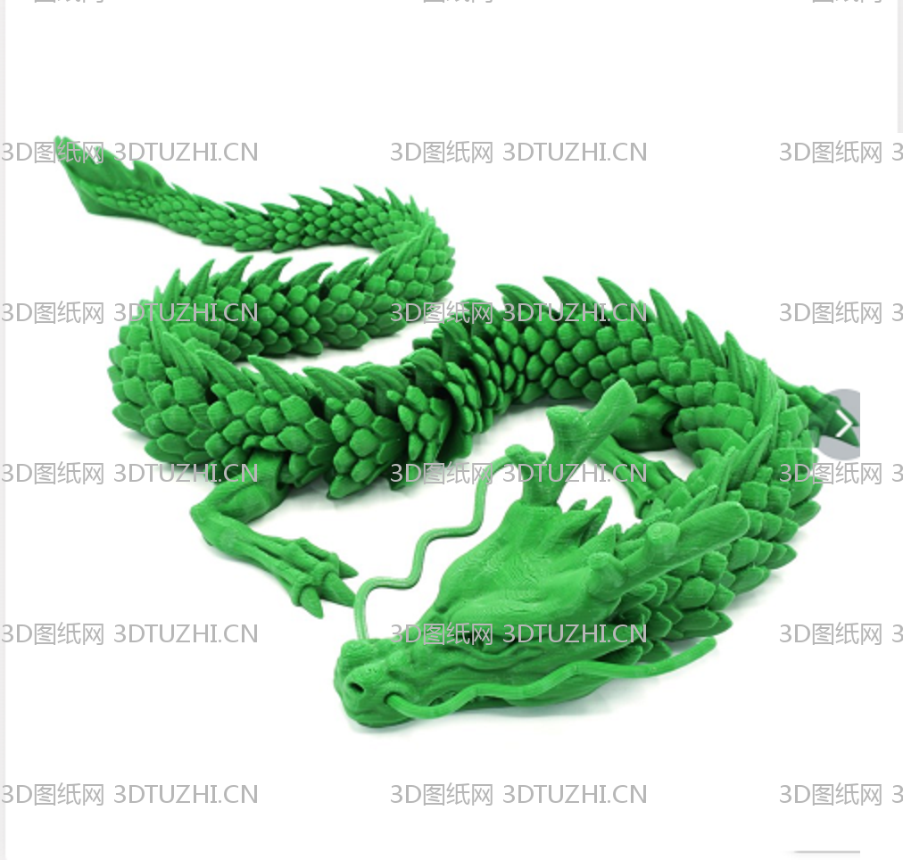 FDM打印用关节龙-3D图纸网