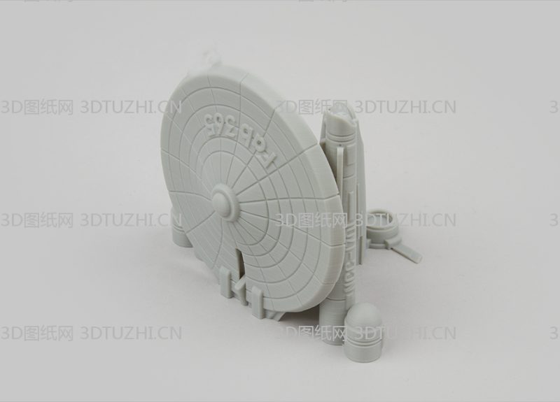 企业号飞船-3D图纸网