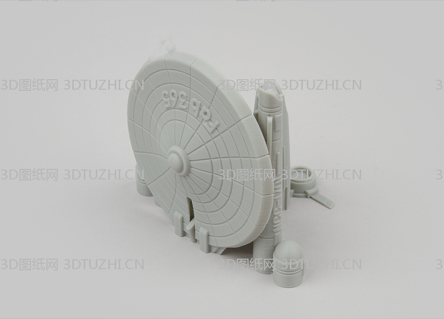 企业号飞船-3D图纸网