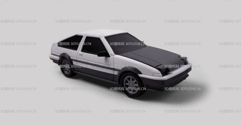 小汽车模型-3D图纸网