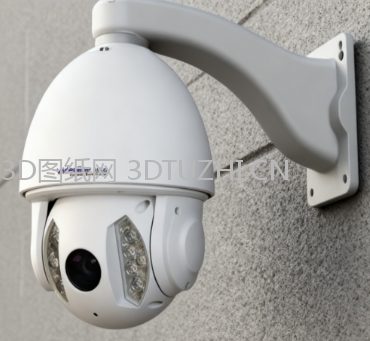 3D监控摄像头图纸-3D图纸网