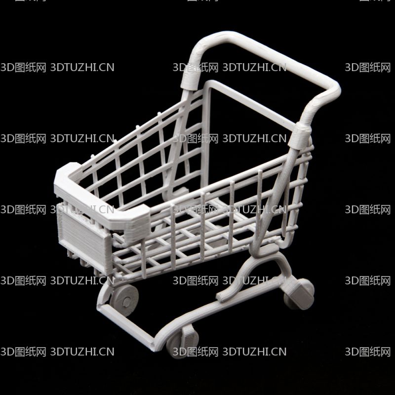 购物车打印模型-3D图纸网