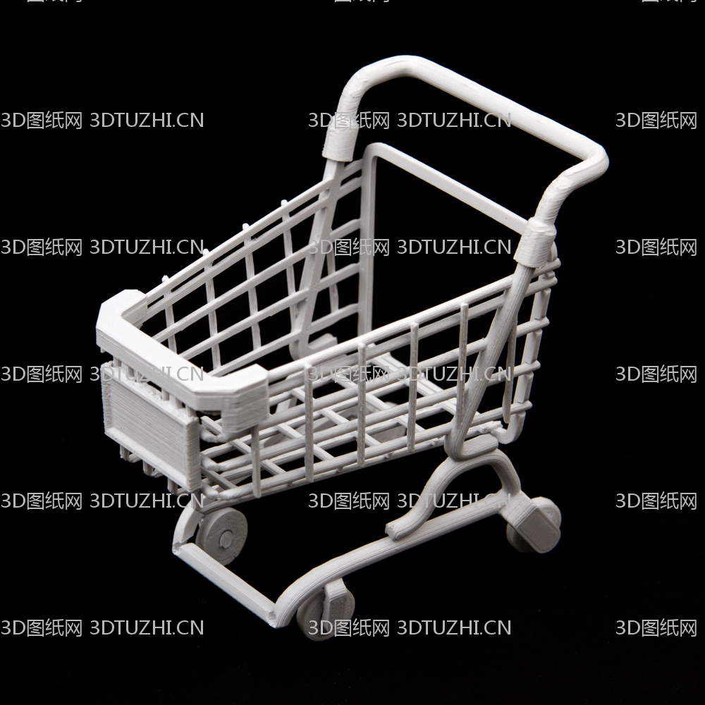 购物车打印模型-3D图纸网
