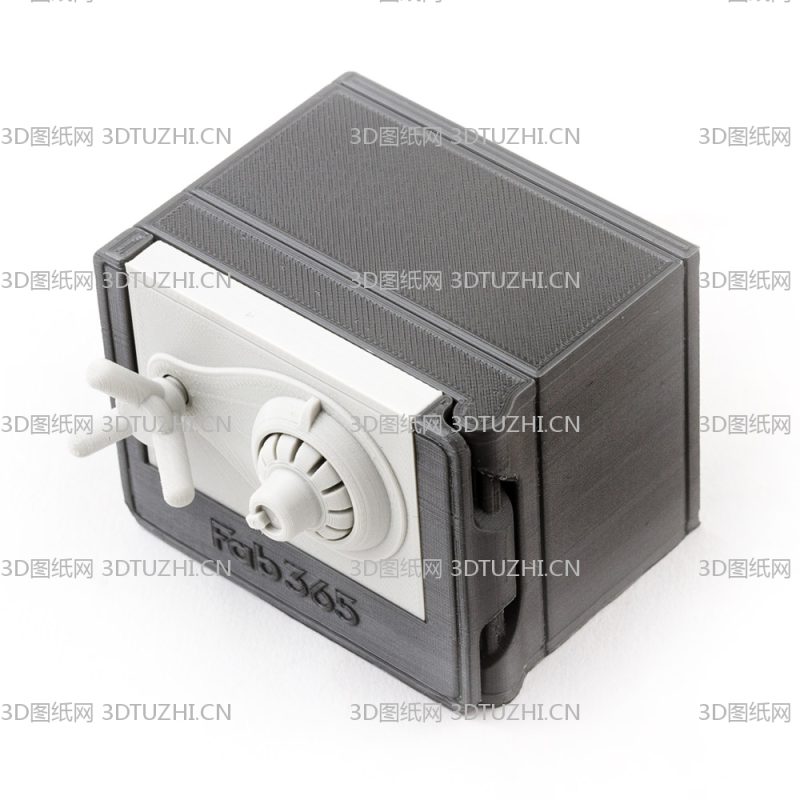 保险箱3D模型-3D图纸网