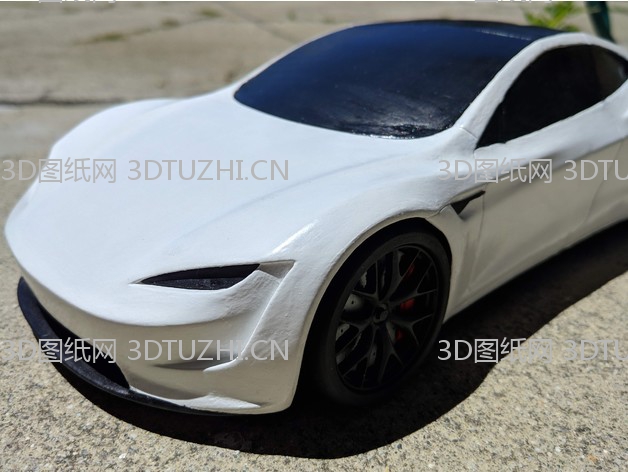 2020特斯拉跑车-3D图纸网