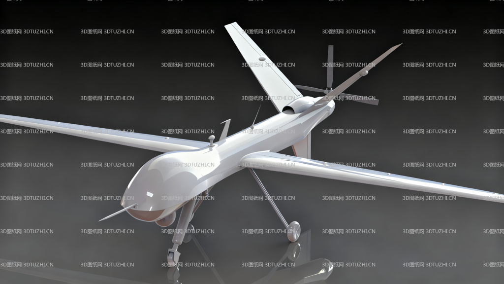 死神无人机 mq-9-3D图纸网