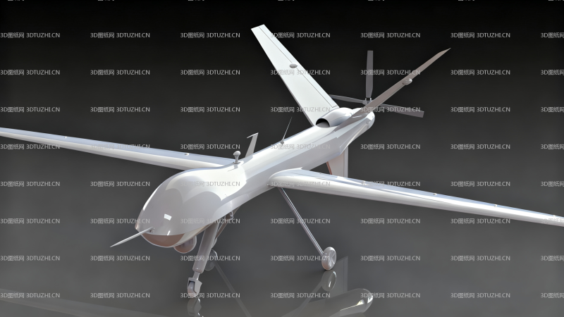 死神无人机 mq-9-3D图纸网