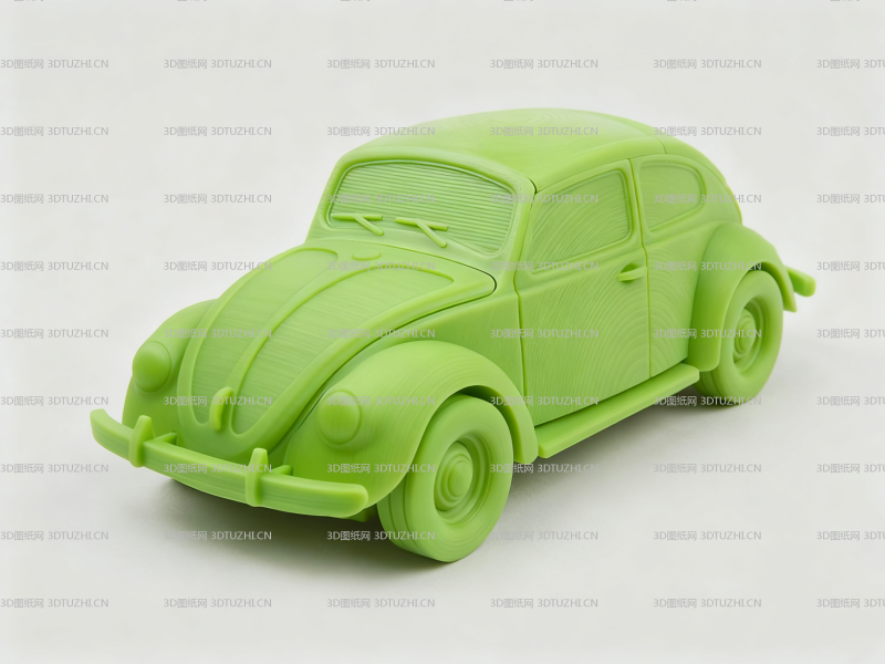 甲壳虫车三维图纸-3D图纸网