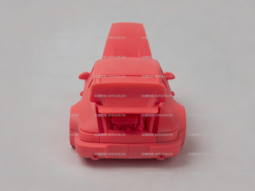 保时捷911 Turbo-3D图纸网