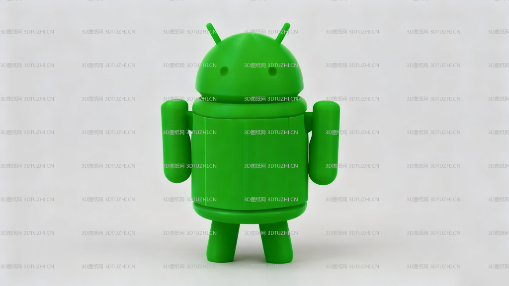 安卓机器人-3D图纸网