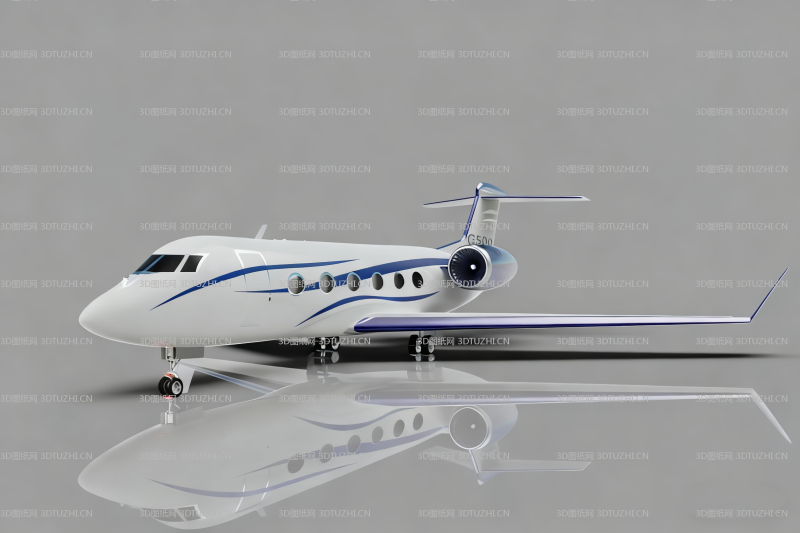 湾流 gulfstream g500-3D图纸网