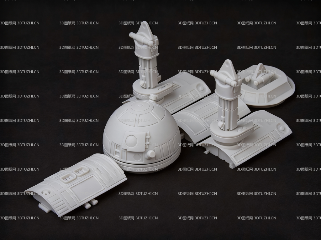 星球大战_R2D2-3D图纸网