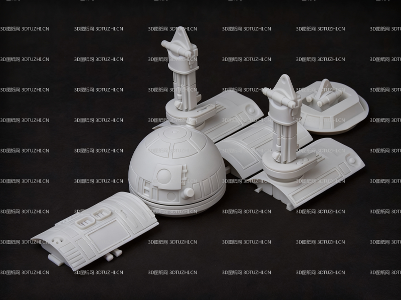 星球大战_R2D2-3D图纸网