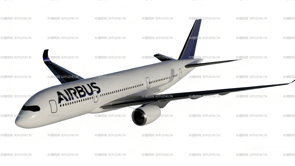 空客 a350-900-3D图纸网