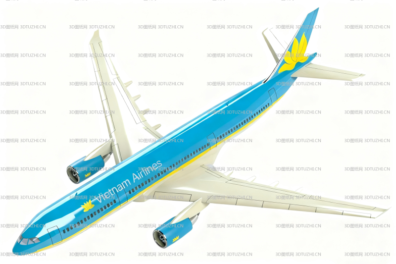 空客 a330-3D图纸网