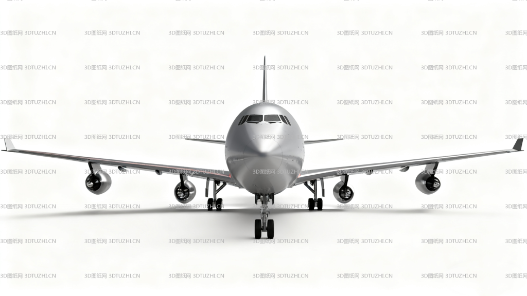 空客 a340-300-3D图纸网