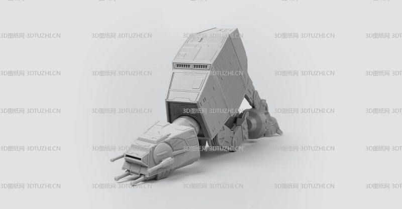 星球大战 AT-AT全地形装甲步行机-3D图纸网