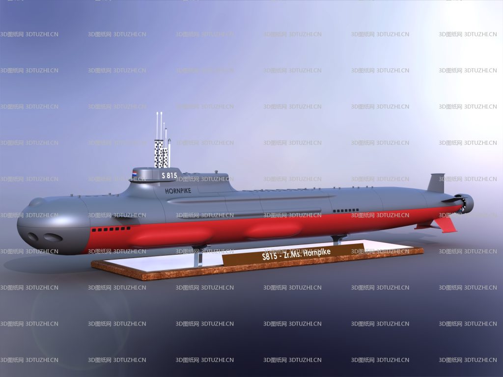 Hornpike S815潜艇-3D图纸网