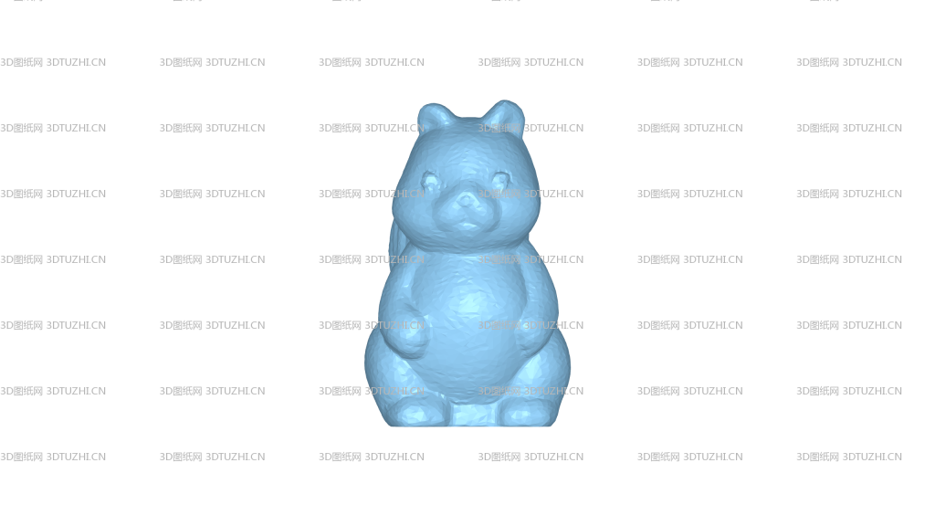 小松鼠动物-3D图纸网