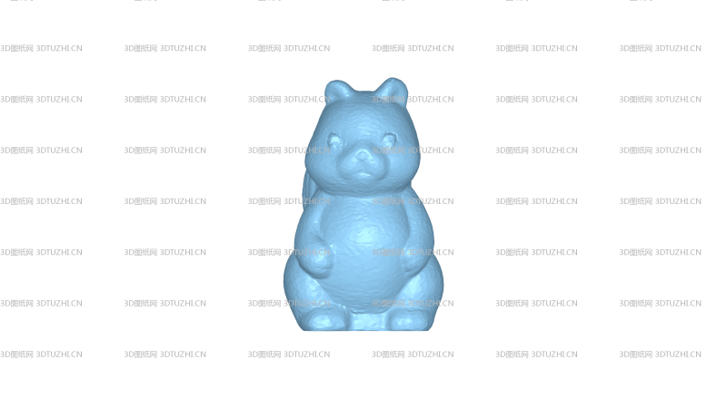 小松鼠动物-3D图纸网