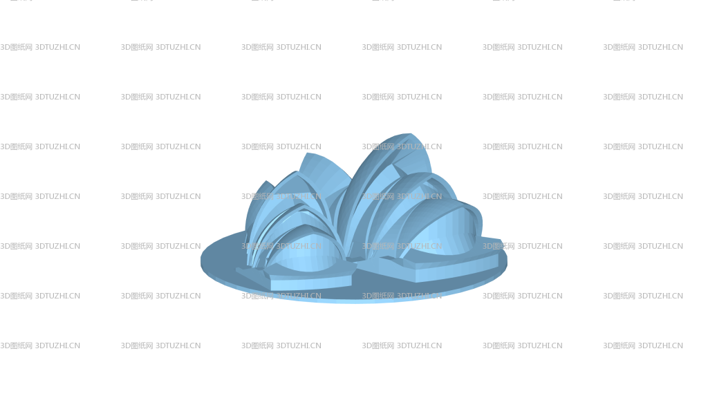 悉尼歌剧院-3D图纸网