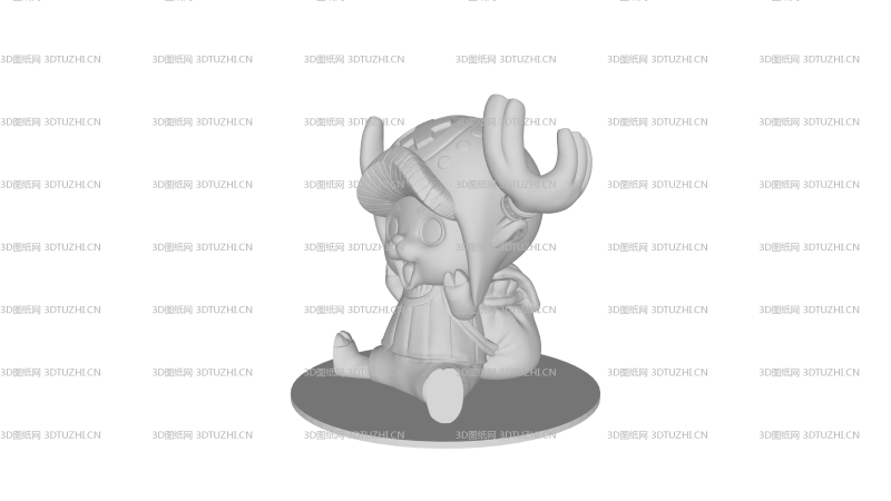 海贼王乔巴-3D图纸网