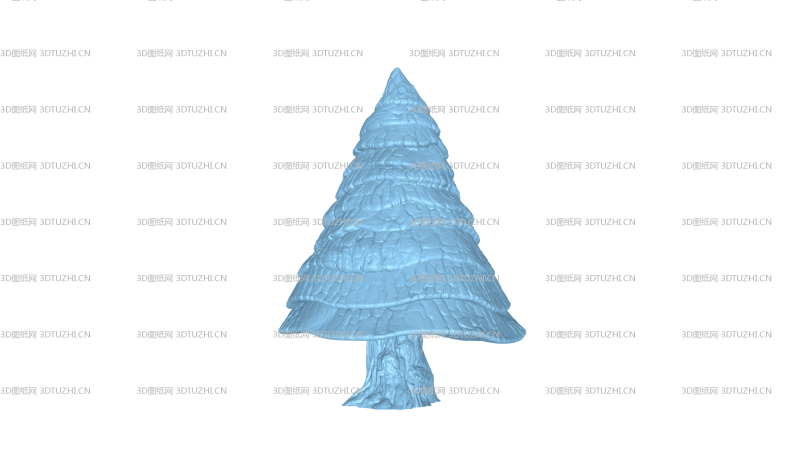 圣诞树图纸-3D图纸网