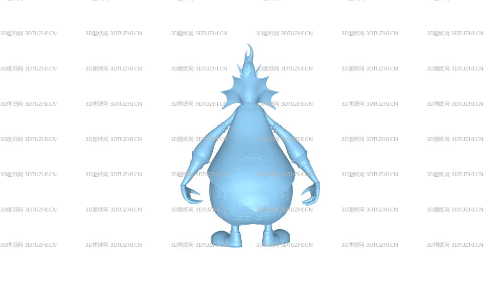 海贼王月光莫利亚-3D图纸网