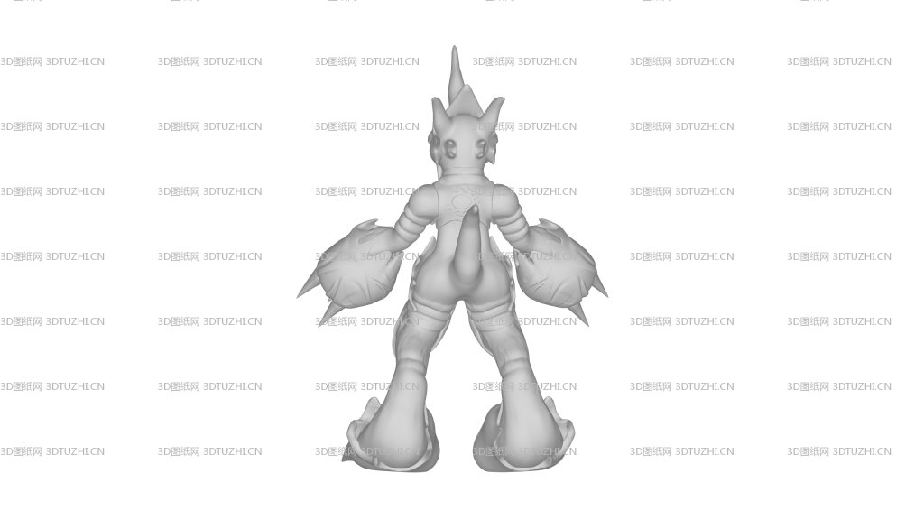 数码暴龙模型-3D图纸网