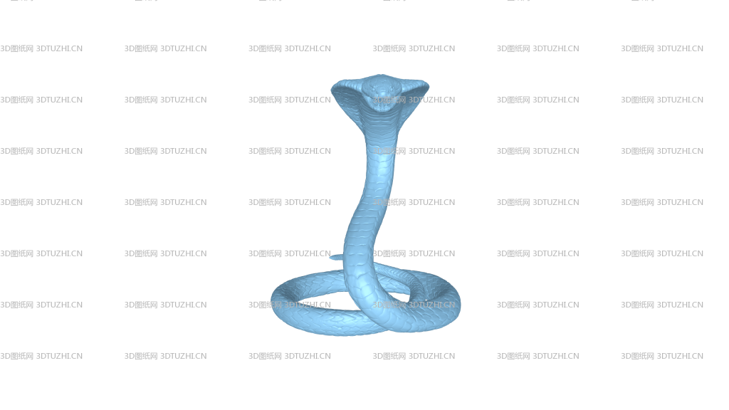 眼镜王蛇STL-3D图纸网
