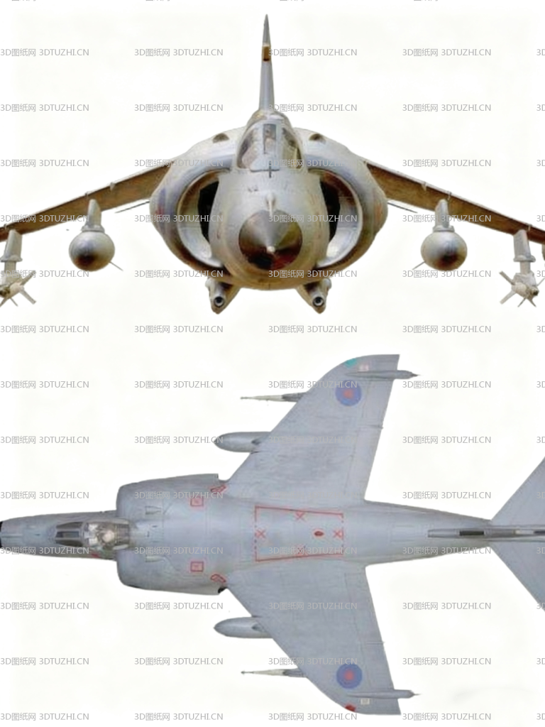 C-27J Spartan 军用运输机-3D图纸网