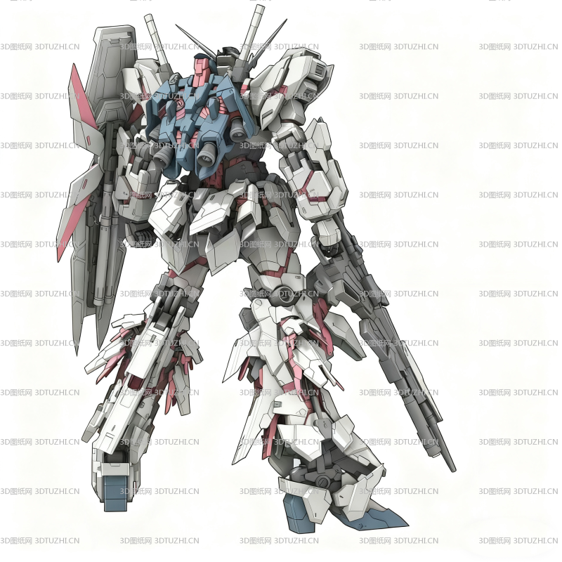 【高达】独角兽-3D图纸网