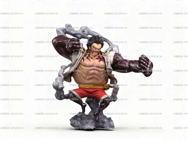 路飞海贼王-3D图纸网