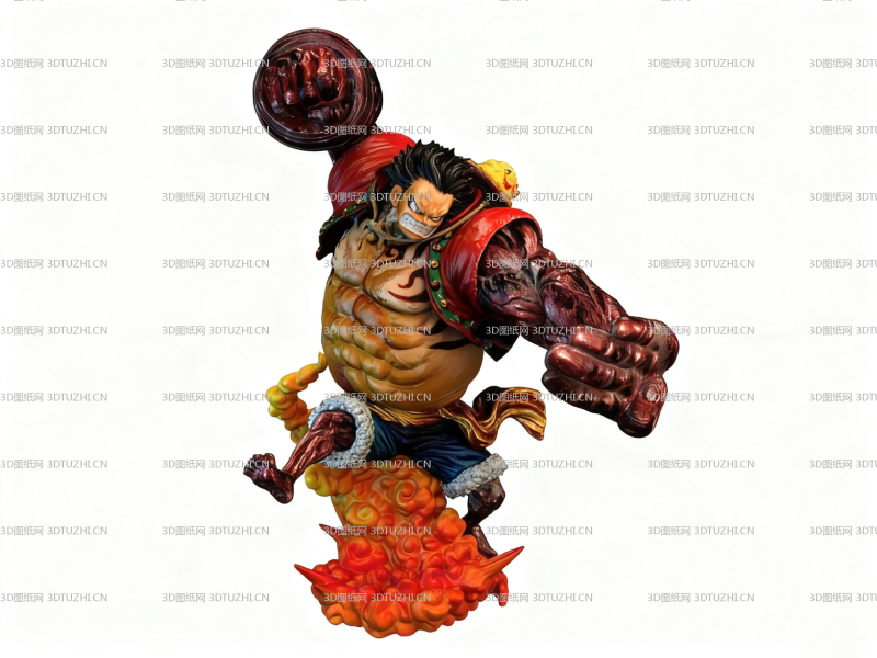 路飞四档图-3D图纸网